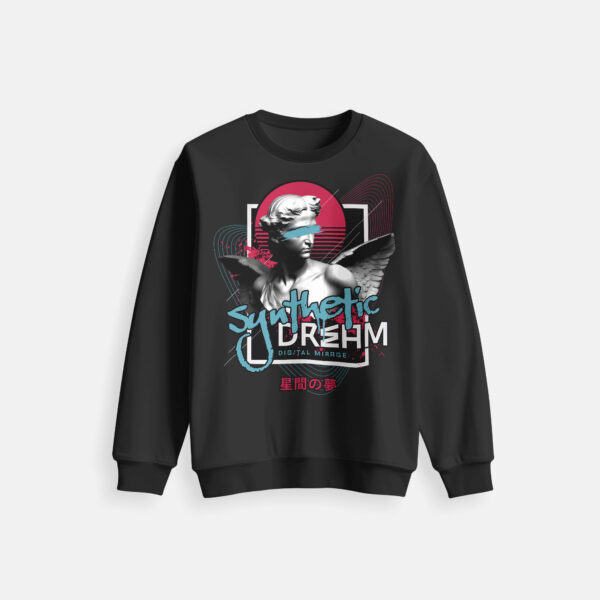 black-sweater-synthetic-dream